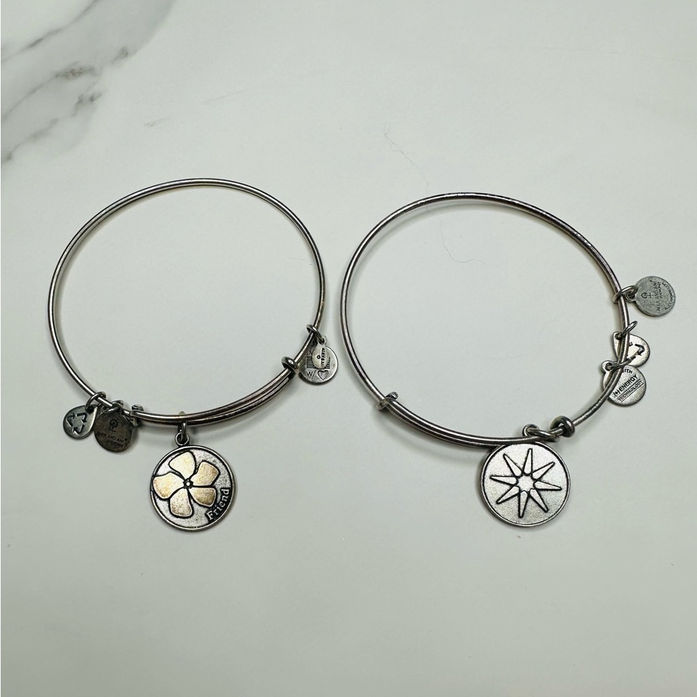 Lot of 2 Alex and Ani Bracelets
